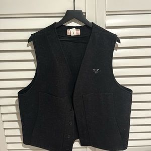 Men’s Folsom 100% virgin wool vest